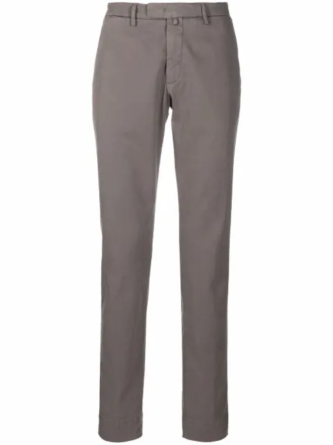 Briglia 1949 straight-leg chino trousers Grey BG03421053