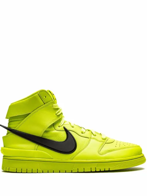 Nike x AMBUSH Dunk High "Flash Lime" sneakers Green CU7544