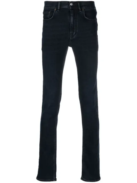 Acne Studios mid-rise slim-fit jeans Blue B00279