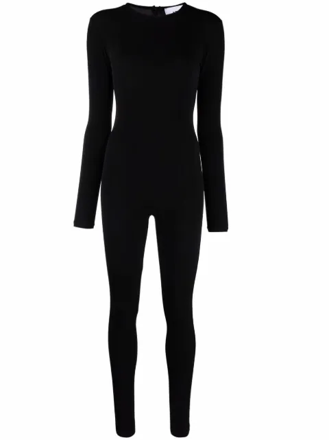 Atu Body Couture round neck jumpsuit Black AT22048