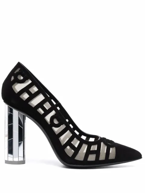 Ferragamo Mirrored Heel pumps Black 748885