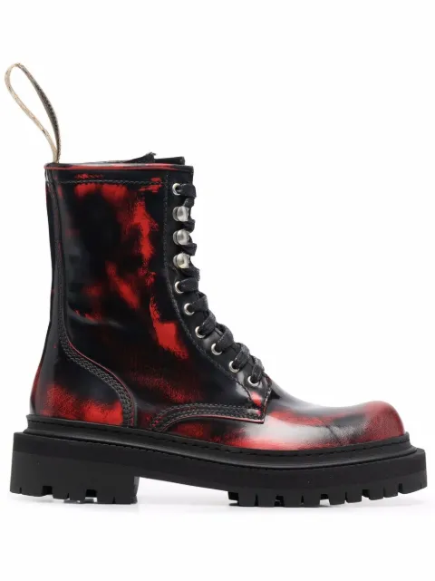 CamperLab Eki chunky-sole lace-up boots Black K400606002