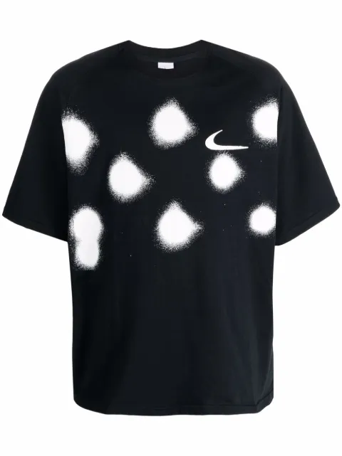 Nike X Off-White graphic-print short-sleeve T-shirt Black CU2477
