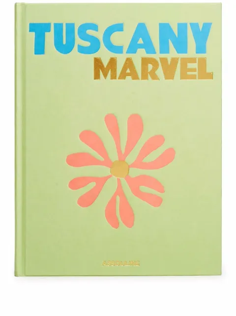 Assouline Tuscany Marvel book Green 9781649800015
