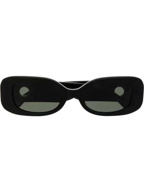 Linda Farrow Lola rectangle-frame sunglasses Black LFL1117C1SUN