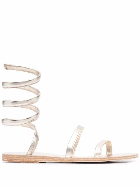 Ancient Greek Sandals Ofisall wrap-around strap sandals Neutrals OFISVACHETTAALLPLATINUM