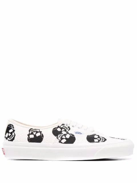 Vans Anaheim Factory Authentic 44 skull-print sneakers Neutrals VN0A54F29GN1