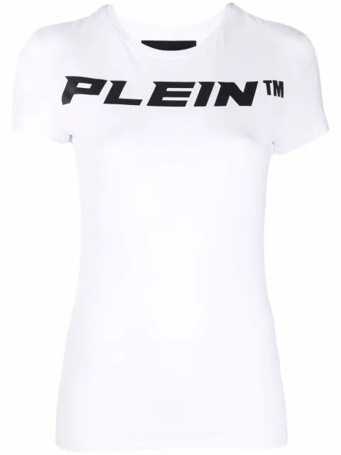 Philipp Plein logo-print T-shirt White PAACWTK2427PJO002N