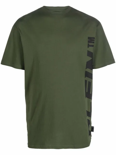 Philipp Plein skull-print crewneck T-shirt Green PAACMTK5504PJO002N