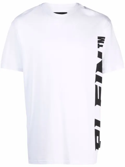 Philipp Plein skull logo T-shirt White PAACMTK5504PJO002N