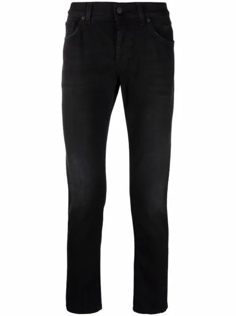 DONDUP slim-cut jeans Black UP168DS0255UBR2