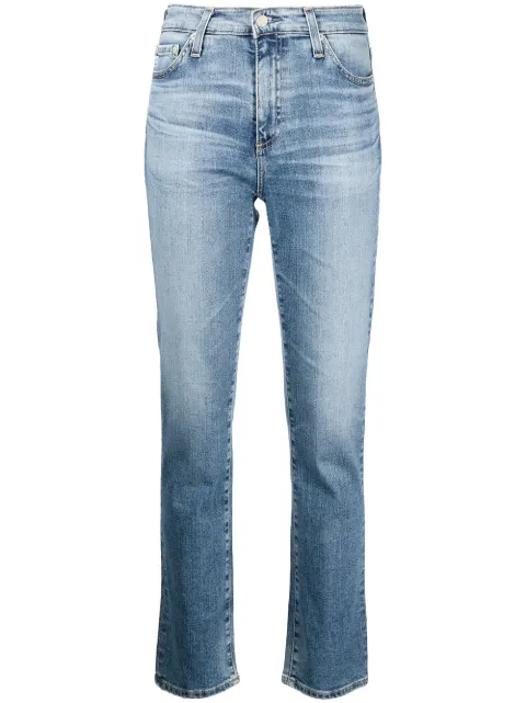 AG Jeans Mari high-rise slim-fit jeans Blue RAS1875