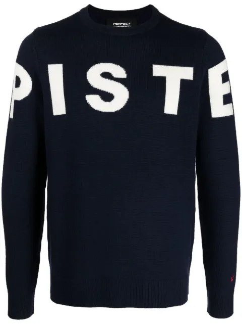 Perfect Moment Piste two-tone jumper Blue M10002831701