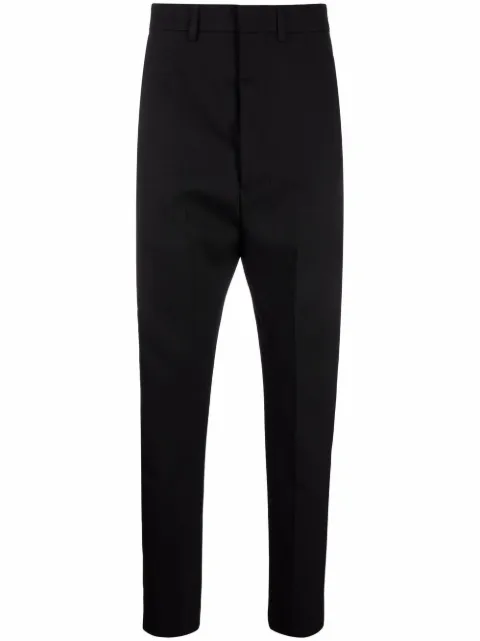 AMI Paris side-stripe tailored trousers Black HTR033244
