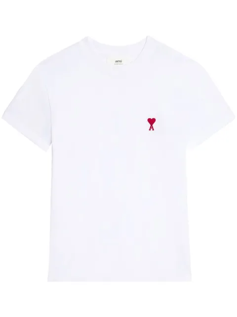 AMI Paris Ami de Coeur T-shirt White BFUTS001724100