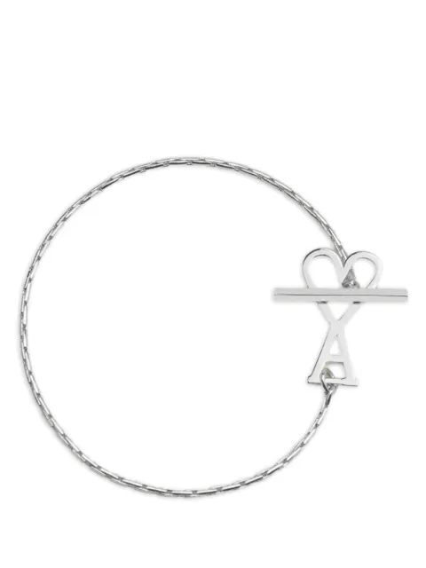 AMI Paris Ami de Coeur T-bar bracelet Silver H26UJW917361