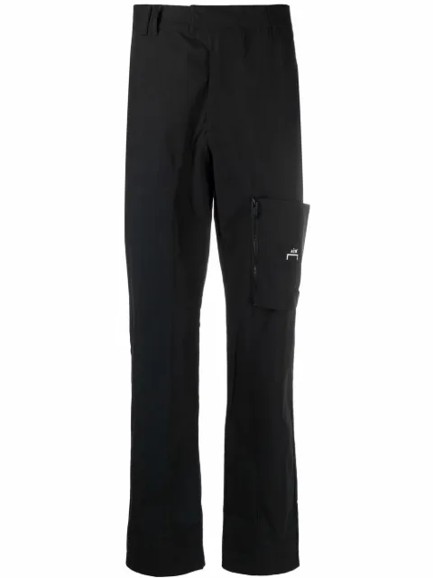 A-COLD-WALL* side patch pocket straight trousers Black ACWMB073