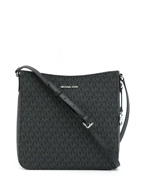 Michael Michael Kors jet set monogram-print bag Black 35F8STVM7B