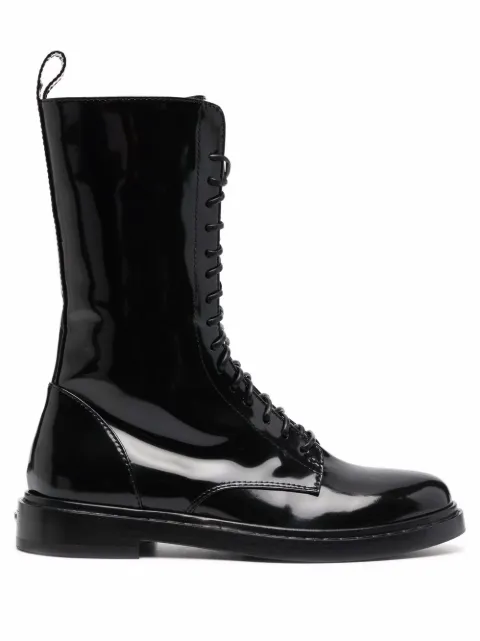 Le Silla Sama lace-up boots Black 6226T020M1PPABR