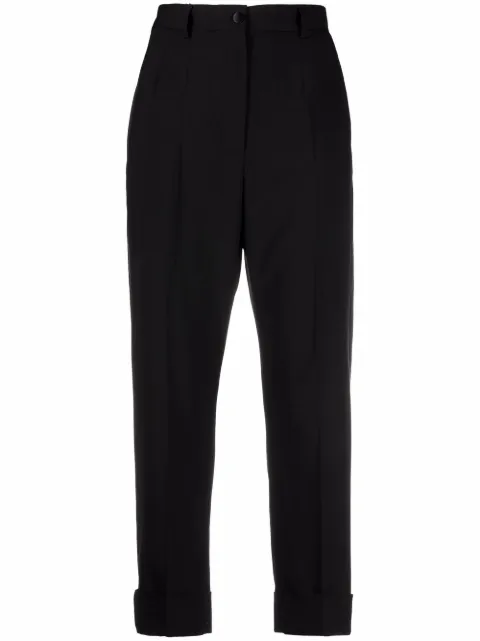 Dolce & Gabbana side-stripe tailored trousers Black FTB72TFUBAJ