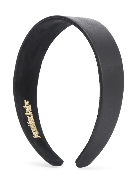 Jennifer Behr Cruz leather headband Black 01BB2