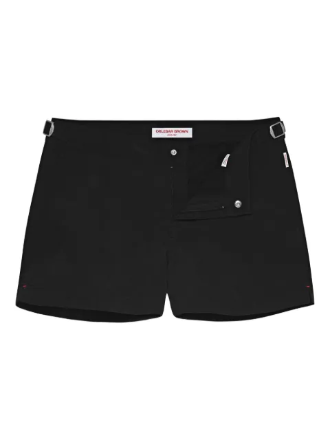 Orlebar Brown Springer buckle-detail swim shorts Black 271098