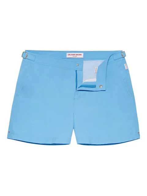 Orlebar Brown Riviera buckle-detail swim shorts Blue 269764