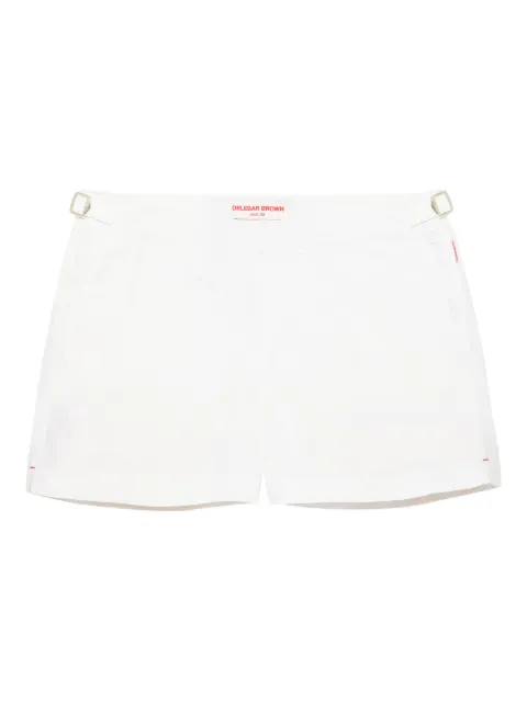 Orlebar Brown mid-rise swim shorts White 255219