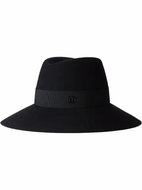 Maison Michel Kate waterproof felt hat Black 1009064001