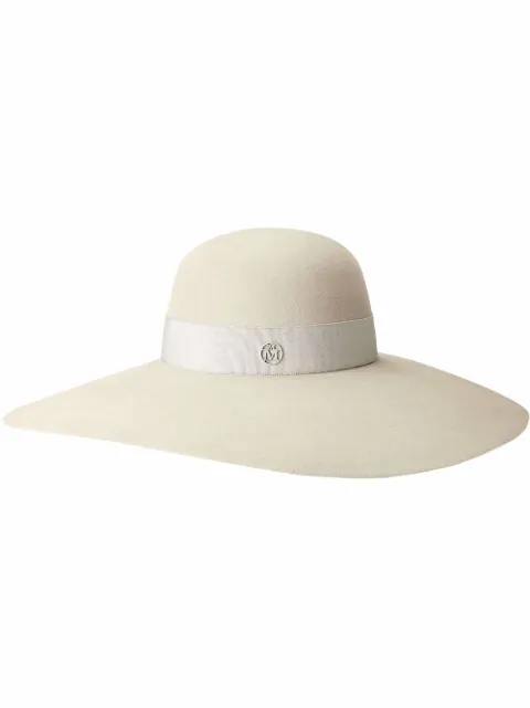 Maison Michel Blanche fur felt hat Neutrals 1004048005