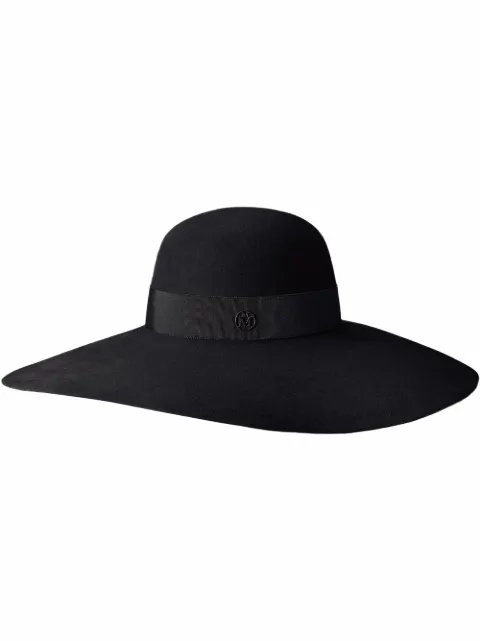 Maison Michel Blanche fur felt hat Black 1004048001