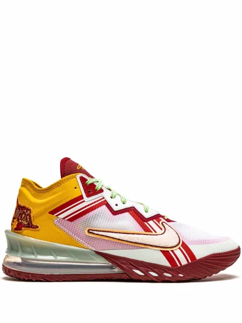 Nike x Mimi Plange LeBron 18 Low "Higher Learning" sneakers White CV7562