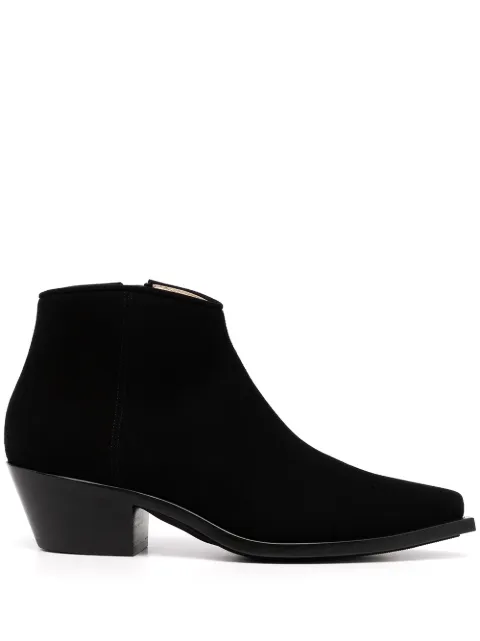 Fabiana Filippi pointed-toe ankle boots Black ASD221W5700000F612