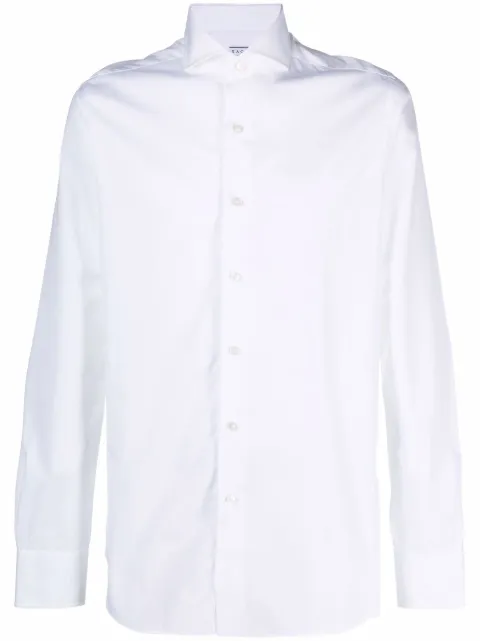 Xacus wrinkle-free tailored travel shirt White 520ML16123