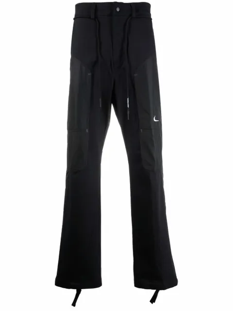 Nike X Off-White techno fabric track pants Black OMCA232G21FAB0011000