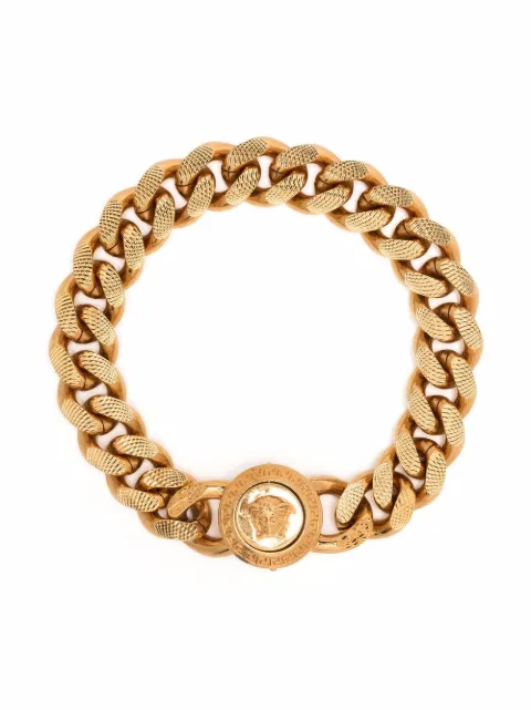 Versace Medusa curb chain bracelet Gold DG06996DJMT