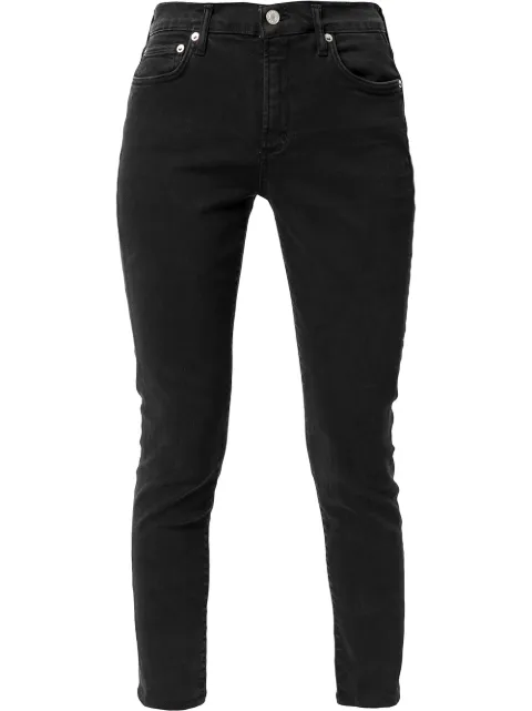 AGOLDE mid-rise skinny jeans Black A018C1013