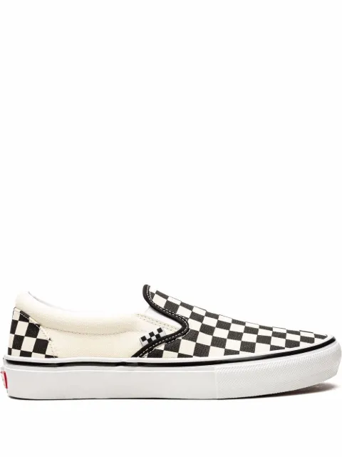 Vans Skate Slip-On "Checkerboard" sneakers White VN0A5FCAAUH