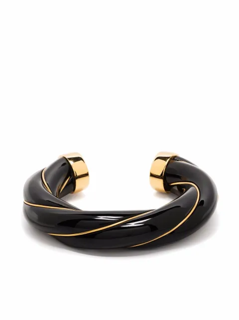 Aurelie Bidermann Diana maxi cuff Gold FW21BR21MGGM