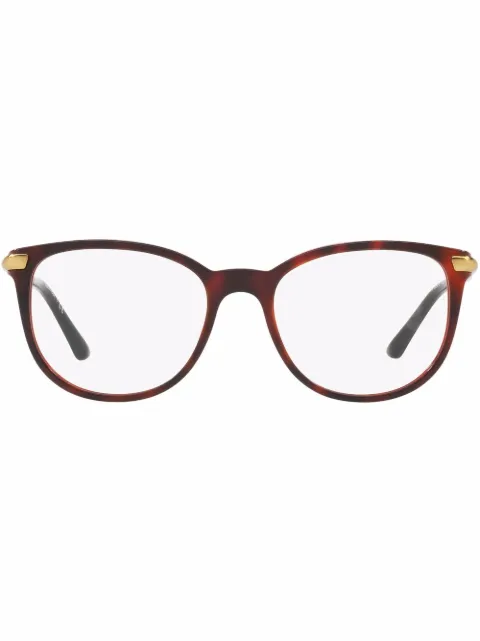Burberry Eyewear oversized frame glasses Green BE2255Q3657