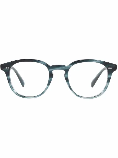 Oliver Peoples Desmon round glasses Blue OV5454U1704