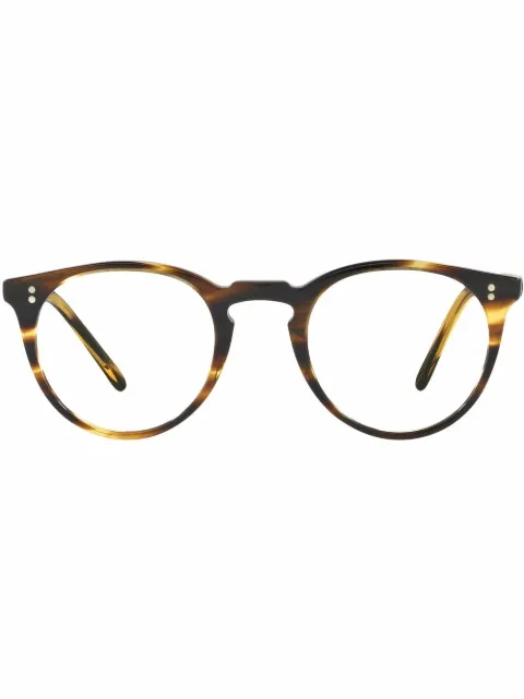 Oliver Peoples O'Malley round-frame glasses Black OV51831003