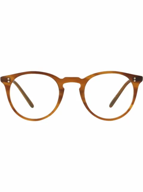 Oliver Peoples O'Malley round-frame glasses White OV51831011