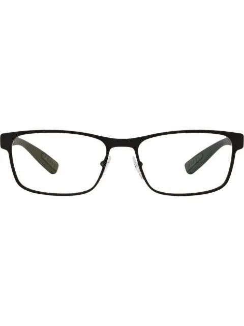 Prada Linea Rossa Lifestyle rectangle-frame glasses Black SPS50GVDG01O1