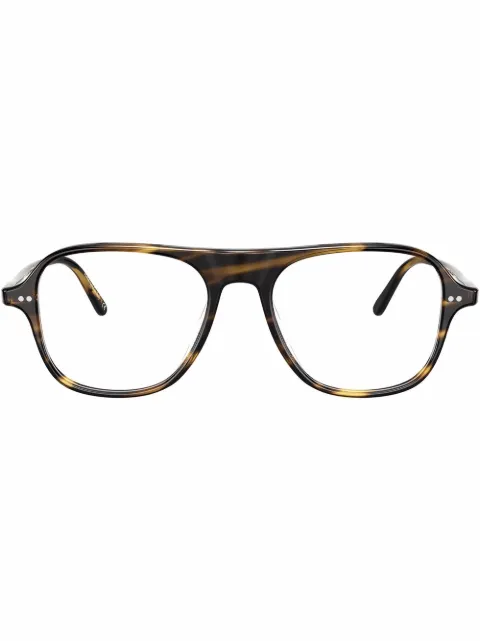 Oliver Peoples Nilos vintage-inspired glasses Brown OV5439U1003