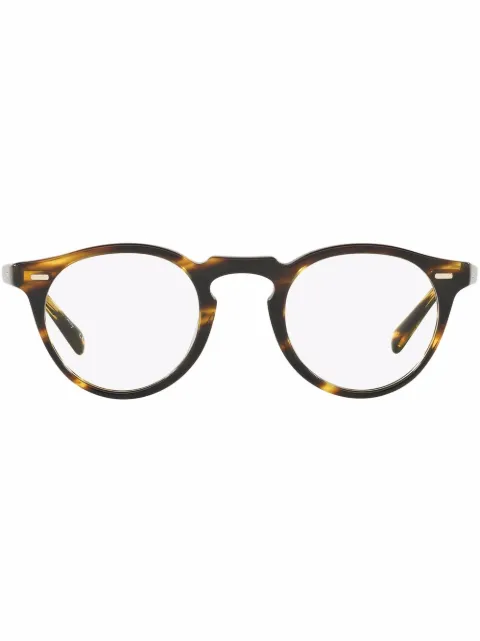 Oliver Peoples Gregory Peck tortoiseshell glasses Black OV51861003