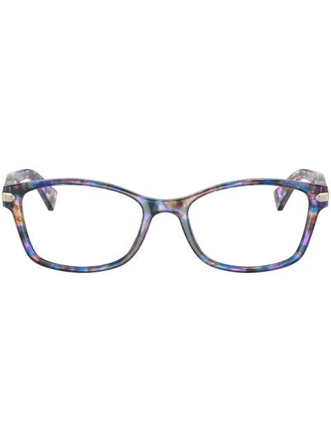 Coach rectangle-frame glasses Green HC60655288