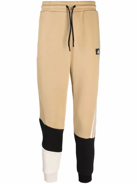 adidas colour-block track pants Neutrals H39762