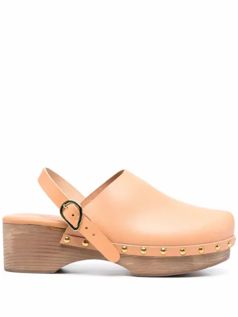 Ancient Greek Sandals Classic Closed 70mm leather clogs Neutrals CLASSICCLOSEDCLOGVACHETTANATURAL