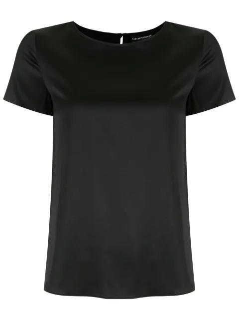 Emporio Armani silk blouse Black 8N2K152NXXZ